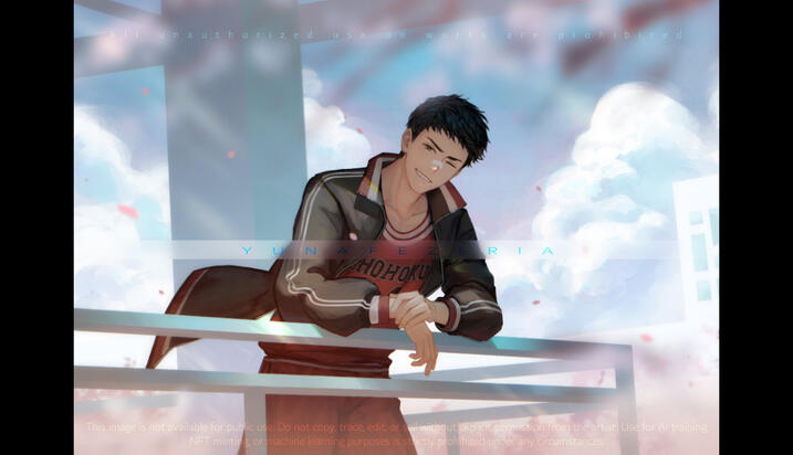 Mitsui Hisashi from Slam Dunk
